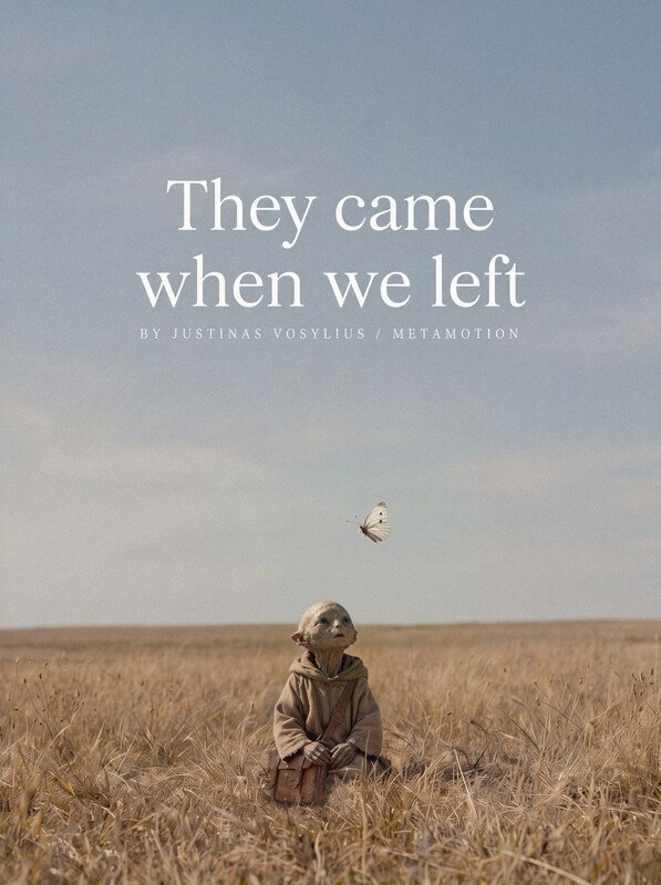 They came when We left poster